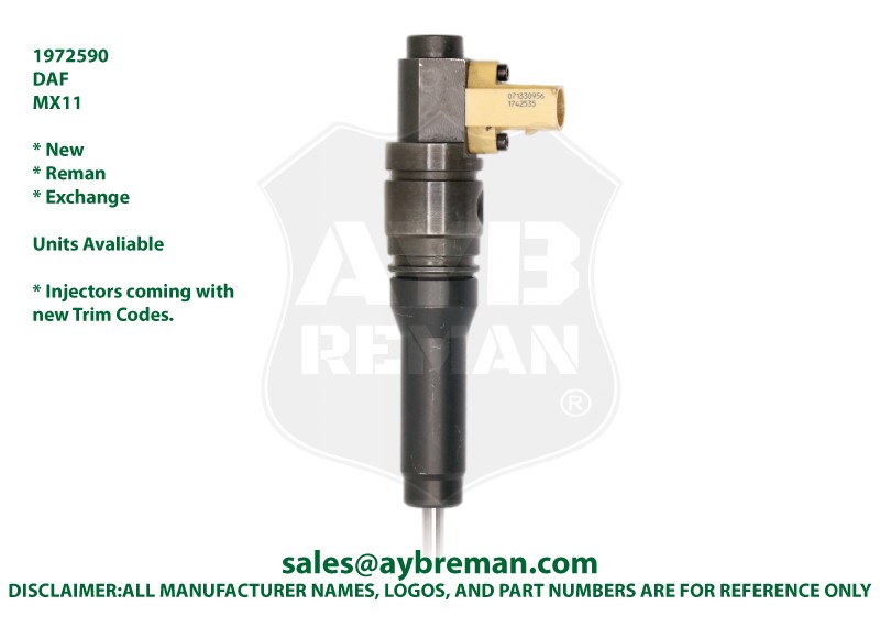 1972590 BEBJ1D01104 Diesel Fuel Injector 