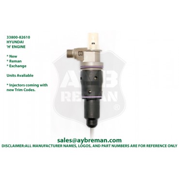 33800-82610 BEBJ1F07001 Diesel Fuel Injector 