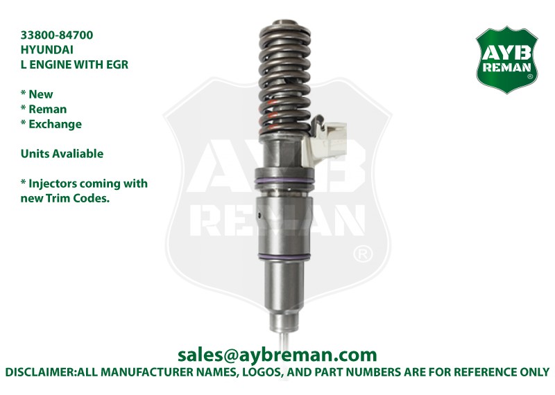 33800-84700 BEBE4L00102 Diesel Fuel Injector