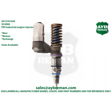 0414701067 Diesel Fuel Injector for Scania Engine