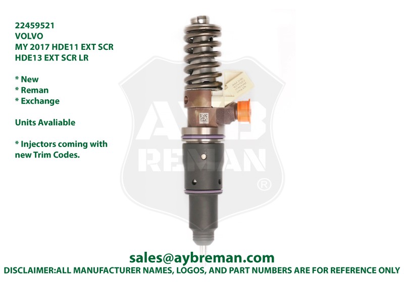 22459521 BEBE1R17201 Diesel Fuel Injector 