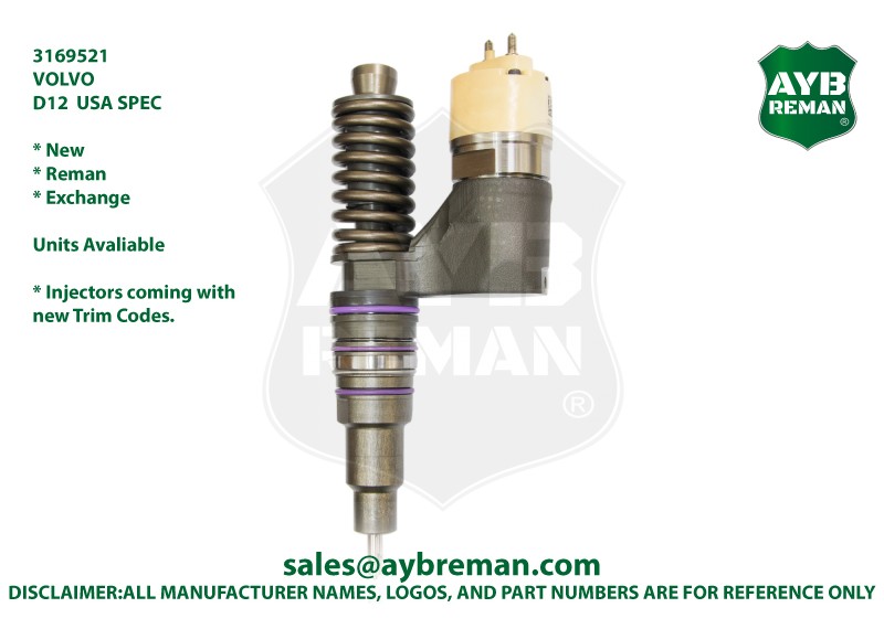 3169521 BEBE4B12005 Diesel Fuel Injector